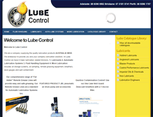 Tablet Screenshot of lubecontrol.com.au